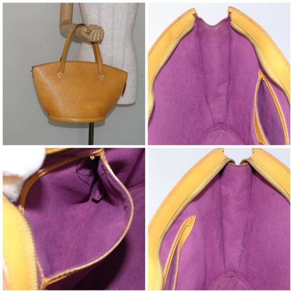 LOUIS VUITTON Epi Saint Jacques Hand Bag Yellow - Picture 16 of 16